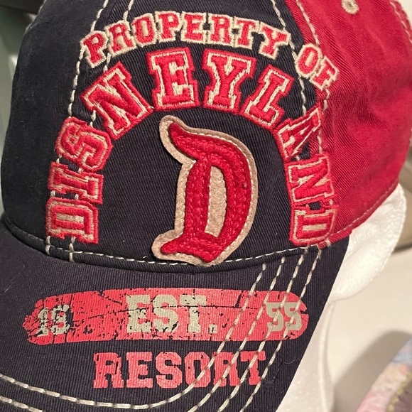 DISNEY PARKS‎ Disneyland Resorts Baseball Hat Cap Unisex OS Adjustable Vintage - Picture 3 of 7